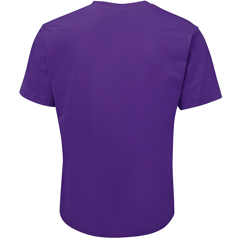 Cotton Tee Shirt - Purple - Image 2